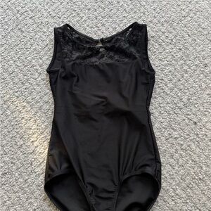 Performacewear black leotard